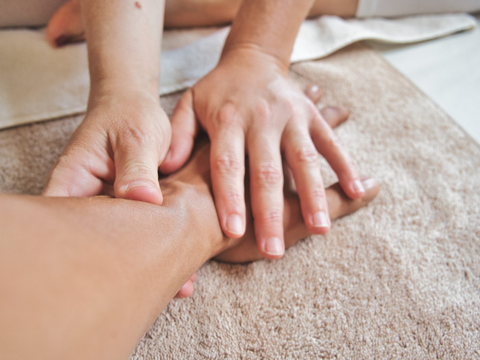 Handmassage im Spa
